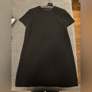 Theory Women's Short Sleeve Pocket Shift Dress